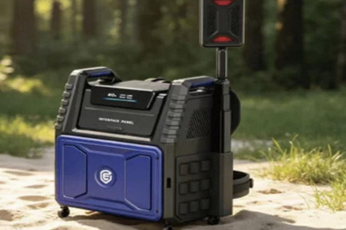Backpack-type Multifunctional Energy Storage Lighting Workstation